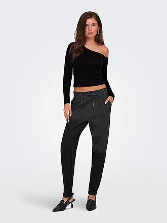 ONLY | Langarmshirt ONLLIVE LOVE LIFE | schwarz